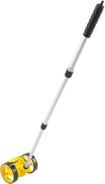 CST/berger - 10,000' Counter Limit, 36-1/2" OAL, Measuring Wheel - 1" Accuracy per 100", Measures in Feet - Industrial Tool & Supply