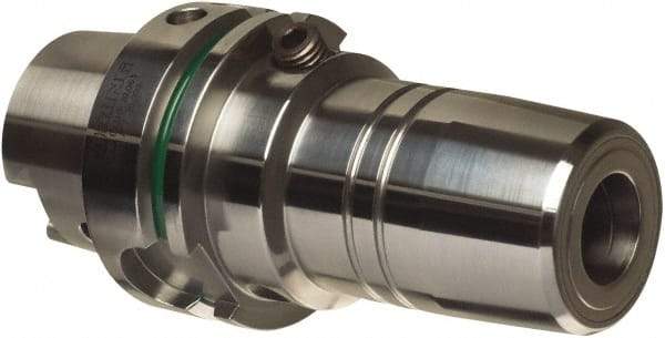 Guhring - HSK63A Taper Shank, 20mm Hole Diam, Hydraulic Tool Holder/Chuck - 42mm Nose Diam, 105mm Projection, Through Coolant - Exact Industrial Supply