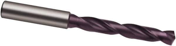 Guhring - 8.3mm 140° Solid Carbide Jobber Drill - FIREX Finish, Right Hand Cut, Spiral Flute, 103mm OAL, SU Point - Industrial Tool & Supply