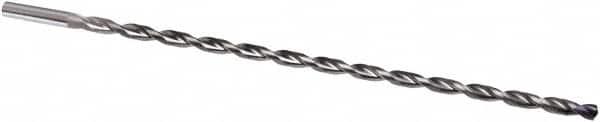 Guhring - 3.1mm 135° 2-Flute Solid Carbide Extra Length Drill Bit - Industrial Tool & Supply