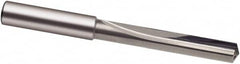 Guhring - 7/32", 130° Point, Solid Carbide Straight Flute Drill Bit - Industrial Tool & Supply