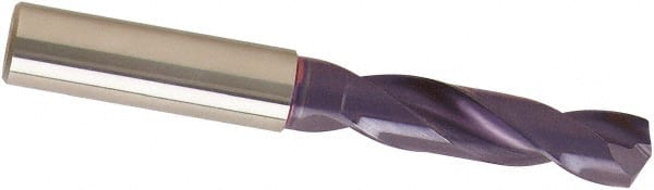 Guhring - 7.8mm 140° Spiral Flute Solid Carbide Screw Machine Drill Bit - Industrial Tool & Supply