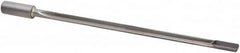 Guhring - 9.475mm, 822mm Flute Length, Carbide-Tipped Shank, Single Flute Gun Drill - Industrial Tool & Supply