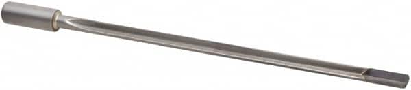 Guhring - 11.063mm, 945mm Flute Length, Carbide-Tipped Shank, Single Flute Gun Drill - Industrial Tool & Supply