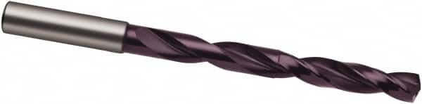 Guhring - 18.9mm 140° Spiral Flute Solid Carbide Taper Length Drill Bit - Industrial Tool & Supply