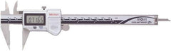 Mitutoyo - 0 to 150mm Range, 0.01mm Resolution, IP67 Electronic Caliper - 0.001" Accuracy, SPC Output - Industrial Tool & Supply
