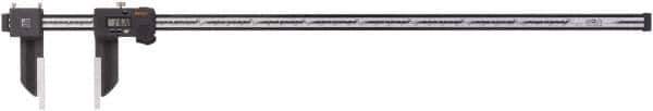 Mitutoyo - 0 to 40" Range 0.01mm Resolution, Electronic Caliper - 0.002" Accuracy, SPC Output - Industrial Tool & Supply