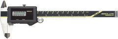Mitutoyo - 0 to 150mm Range, 0.01mm Resolution, Electronic Caliper - 0.001" Accuracy, SPC Output - Industrial Tool & Supply