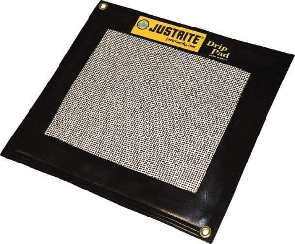 Justrite - 1.25 Gal Capacity per Package, Oil Only Pad - 23" Long x 21" Wide, PVC - Industrial Tool & Supply