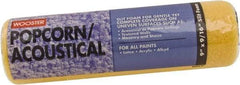 Wooster Brush - 9/16" Nap, 9" Wide Paint Roller Cover - Semi-Rough Texture, Foam - Industrial Tool & Supply