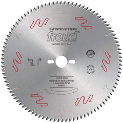 Freud - 250mm Diam, 30mm Arbor Hole Diam, 80 Tooth Wet & Dry Cut Saw Blade - Carbide-Tipped, Standard Round Arbor - Industrial Tool & Supply