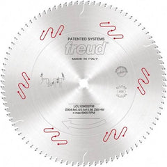 Freud - 305mm Diam, 3-1/8" Arbor Hole Diam, 36 Tooth Wet & Dry Cut Saw Blade - Carbide-Tipped, Standard Round Arbor - Industrial Tool & Supply