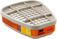 3M - Orange Cartridge - Series 6000, 7000, FF-400, Protects Against Mercury Vapor, Sulfur Dioxide - Industrial Tool & Supply