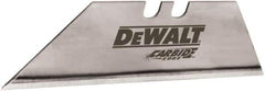 DeWALT - 5 Piece Steel Utility Knife Blade - 2-1/2" OAL - Industrial Tool & Supply