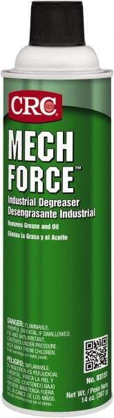 CRC - 20 oz Aerosol Cleaner/Degreaser - Aerosol, Nonchlorinated Blend of Organic Solvents - Industrial Tool & Supply