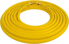 Continental ContiTech - 50' Long, Male x Female GHT, -20 to 200°F, Nitrile High Temp & High Pressure Hose - 1/2" ID x 0.9" OD, Yellow, 300 Max psi - Industrial Tool & Supply