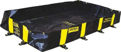 Justrite - 355 Gal Low Wall Berm - 6' Wide x 8" Long - Industrial Tool & Supply