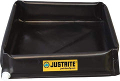 Justrite - 110 Gal Low Wall Berm - 6' Wide x 6" Long - Industrial Tool & Supply