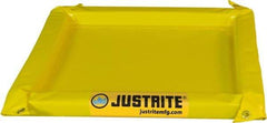 Justrite - 135 Gal Low Wall Berm - 2" High x 10' Wide x 11" Long - Industrial Tool & Supply