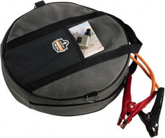 Ergodyne - 1 Pocket Gray Ballistic Polyester Tool Bag - 13" Wide x 13" Deep x 3" High - Industrial Tool & Supply