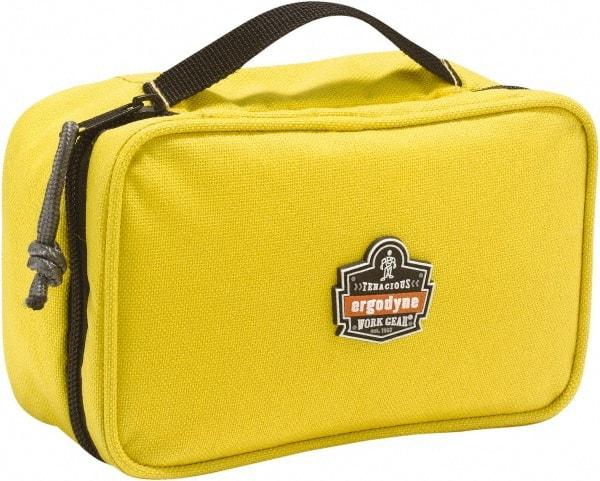 Ergodyne - 1 Pocket Yellow Polyester Tool Bag - 7-1/2" Wide x 4-1/2" Deep x 3" High - Industrial Tool & Supply
