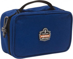 Ergodyne - 1 Pocket Blue Polyester Tool Bag - 7-1/2" Wide x 4-1/2" Deep x 3" High - Industrial Tool & Supply
