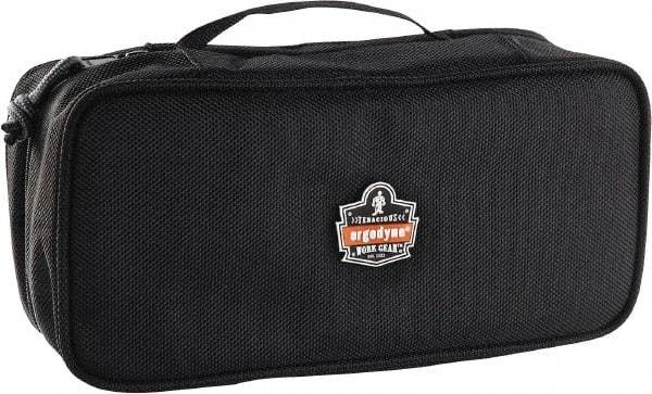 Ergodyne - 1 Pocket Black Polyester Tool Bag - 10" Wide x 4-1/2" Deep x 3" High - Industrial Tool & Supply