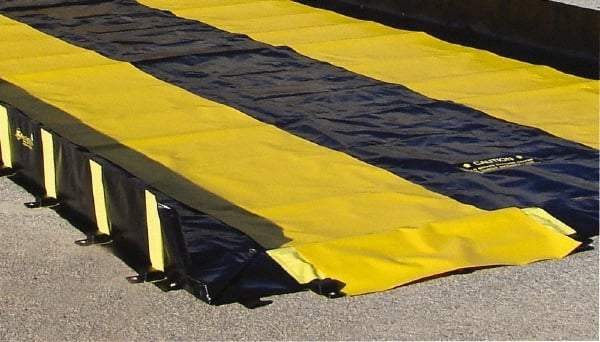 Justrite - 28' Long x 3' Wide, Spill Containment Berm Track Mat - Compatible with Berm - Industrial Tool & Supply