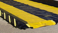 Justrite - 6' Long x 3' Wide, Spill Containment Berm Track Mat - Compatible with Berm - Industrial Tool & Supply