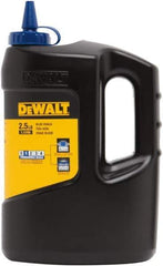 DeWALT - 25 Lb Container Chalk Refill - Blue - Industrial Tool & Supply
