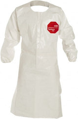Dupont - 25-Piece Size 2XL Chemical Resistant Coat Apron - Industrial Tool & Supply