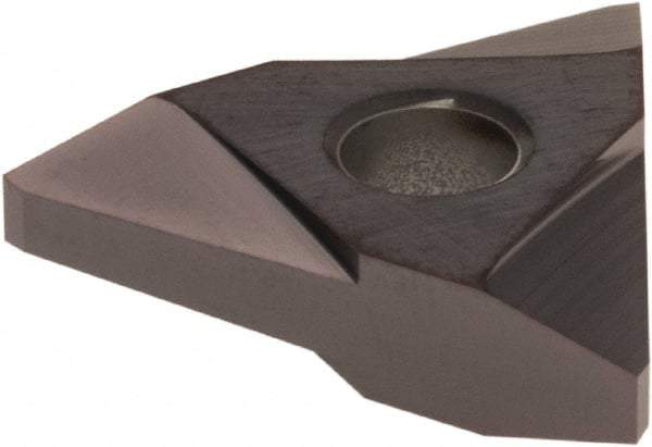 Tool-Flo - TNMA43 Acme Grade AC3R Internal/External On Edge Threading Insert - AlTiN Finish, 8" External TPI, 8" Internal TPI, 1/2" Inscribed Circle, Neutral Cut - Industrial Tool & Supply