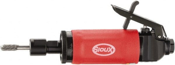 Air Die Grinder: 1/4'' Collet 1 hp, 30 CFM, Front Exhaust