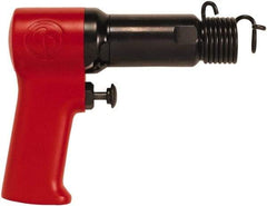 Chicago Pneumatic - 3,500 BPM, 2.28 Inch Long Stroke, Pneumatic Scaling Hammer - 14 CFM Air Consumption, 1/4 NPT Inlet - Industrial Tool & Supply