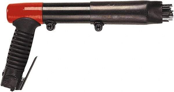 Chicago Pneumatic - 2,200 BPM, 1.53 Inch Long Stroke, Pneumatic Scaling Hammer - 8 CFM Air Consumption, 1/4 NPT Inlet - Industrial Tool & Supply