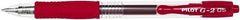 Pilot - Conical Roller Ball Pen - Red - Industrial Tool & Supply