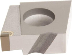Sumitomo - 1506500CGA Grade BN250, 5mm Cutting Width PCBN Grooving Insert - 5mm Max Depth of Cut, Left Hand, 0.2007mm Corner Radius, Uncoated - Industrial Tool & Supply