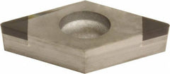 Sumitomo - 2NU-DCGA32.52 Grade BN700 PCBN Turning Insert - Uncoated, 55° Diamond, 3/8" Inscr Circle, 5/32" Thick, 1/32" Corner Radius - Industrial Tool & Supply