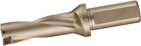 Sumitomo - 89mm Max Drill Depth, 2xD, 42mm Diam, Indexable Insert Drill - 2 Inserts, 40mm Shank Diam, Whistle Notch Shank - Industrial Tool & Supply