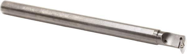 Sumitomo - 2-1/4" Min Bore Diam, 14" OAL, 1-1/2" Shank Diam, A-SVUB Indexable Boring Bar - VBMT 332 Insert, Screw Holding Method - Industrial Tool & Supply