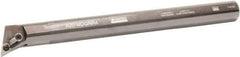 Sumitomo - 1.705" Min Bore Diam, 14" OAL, 1-1/4" Shank Diam, A-MDQN Indexable Boring Bar - DNMG 432 Insert, Pin & Clamp Holding Method - Industrial Tool & Supply