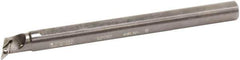Sumitomo - 0.85" Min Bore Diam, 10" OAL, 5/8" Shank Diam, A-SVQB Indexable Boring Bar - VBMT 221 Insert, Screw Holding Method - Industrial Tool & Supply
