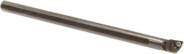 Sumitomo - 0.6" Min Bore Diam, 8" OAL, 1/2" Shank Diam, A-SWLP Indexable Boring Bar - WPMT 21.51 Insert, Screw Holding Method - Industrial Tool & Supply