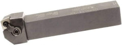 Sumitomo - MCRN, Left Hand Cut, 15° Lead Angle, 1-1/2" Shank Height x 1-1/2" Shank Width, Positive Rake Indexable Turning Toolholder - 7" OAL, CNMG 643 Insert Compatibility, Series Multi-Option - Industrial Tool & Supply