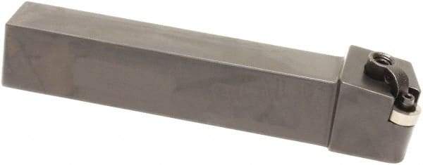 Sumitomo - MRGN, Left Hand Cut, 1-1/4" Shank Height x 1-1/4" Shank Width, Negative Rake Indexable Turning Toolholder - 6" OAL, RNMG 43 Insert Compatibility, Series Multi-Option - Industrial Tool & Supply