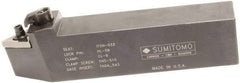 Sumitomo - MTEN, Neutral Cut, 30° Lead Angle, 5/8" Shank Height x 5/8" Shank Width, Negative Rake Indexable Turning Toolholder - 4-1/2" OAL, TNMG 32 Insert Compatibility, Series Multi-Option - Industrial Tool & Supply