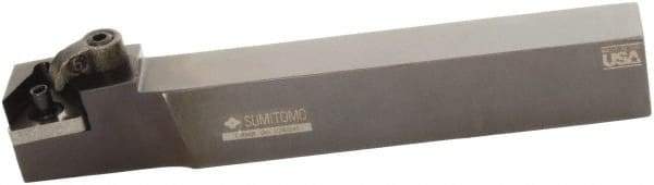 Sumitomo - MTAN, Right Hand Cut, 0° Lead Angle, 3/4" Shank Height x 3/4" Shank Width, Negative Rake Indexable Turning Toolholder - 4-1/2" OAL, TNMG 322 Insert Compatibility, Series Multi-Option - Industrial Tool & Supply