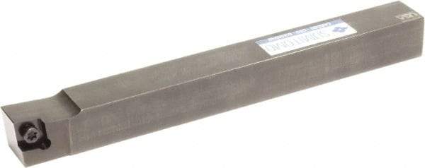 Sumitomo - SCNC, Left Hand Cut, -5° Lead Angle, 3/8" Shank Height x 3/8" Shank Width, Positive Rake Indexable Turning Toolholder - 6" OAL, CCMT 21.51 Insert Compatibility, Series Screw Lock - Industrial Tool & Supply