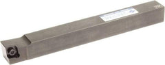 Sumitomo - SCNC, Left Hand Cut, -5° Lead Angle, 3/8" Shank Height x 3/8" Shank Width, Positive Rake Indexable Turning Toolholder - 6" OAL, CCMT 21.51 Insert Compatibility, Series Screw Lock - Industrial Tool & Supply