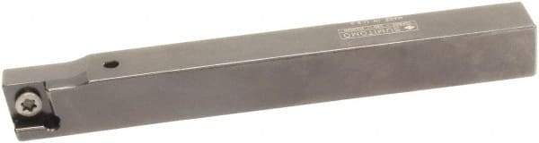 Sumitomo - SCAC, Left Hand Cut, 0° Lead Angle, 3/8" Shank Height x 3/8" Shank Width, Neutral Rake Indexable Turning Toolholder - 4-1/2" OAL, CC.. 21.51 Insert Compatibility, Series Screw Lock - Industrial Tool & Supply